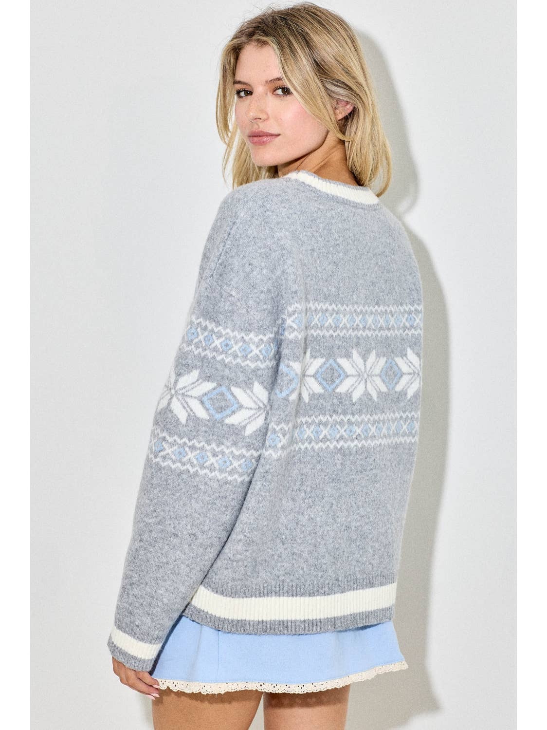 Les Alpes Intarsia Sweater