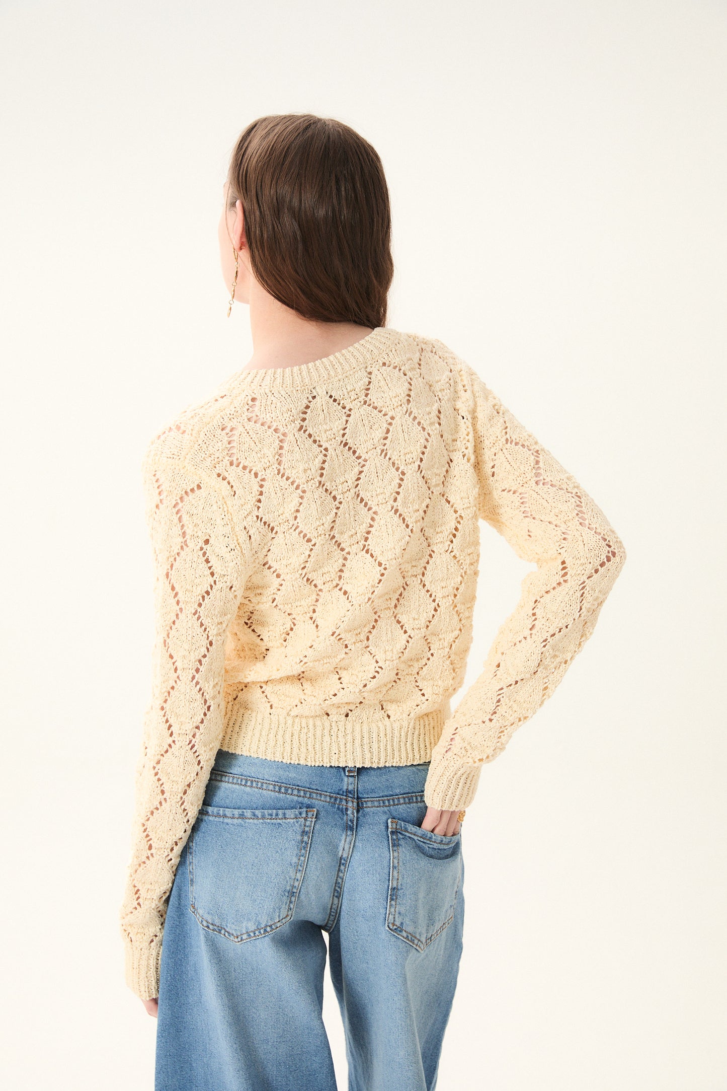 Cerdena Cardigan - Ecru