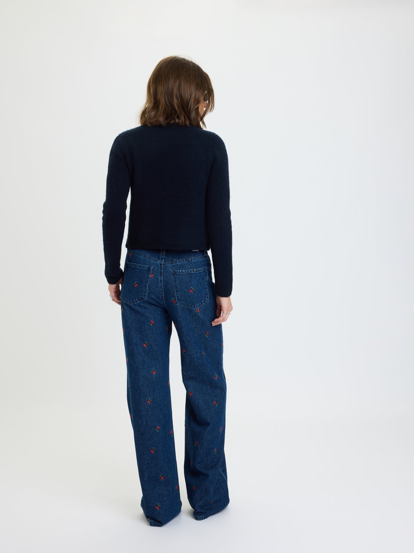 Muse Cardigan - Cherry