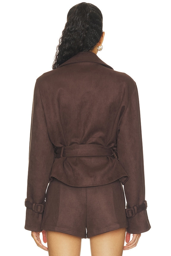 Marais Cropped Trench Coat