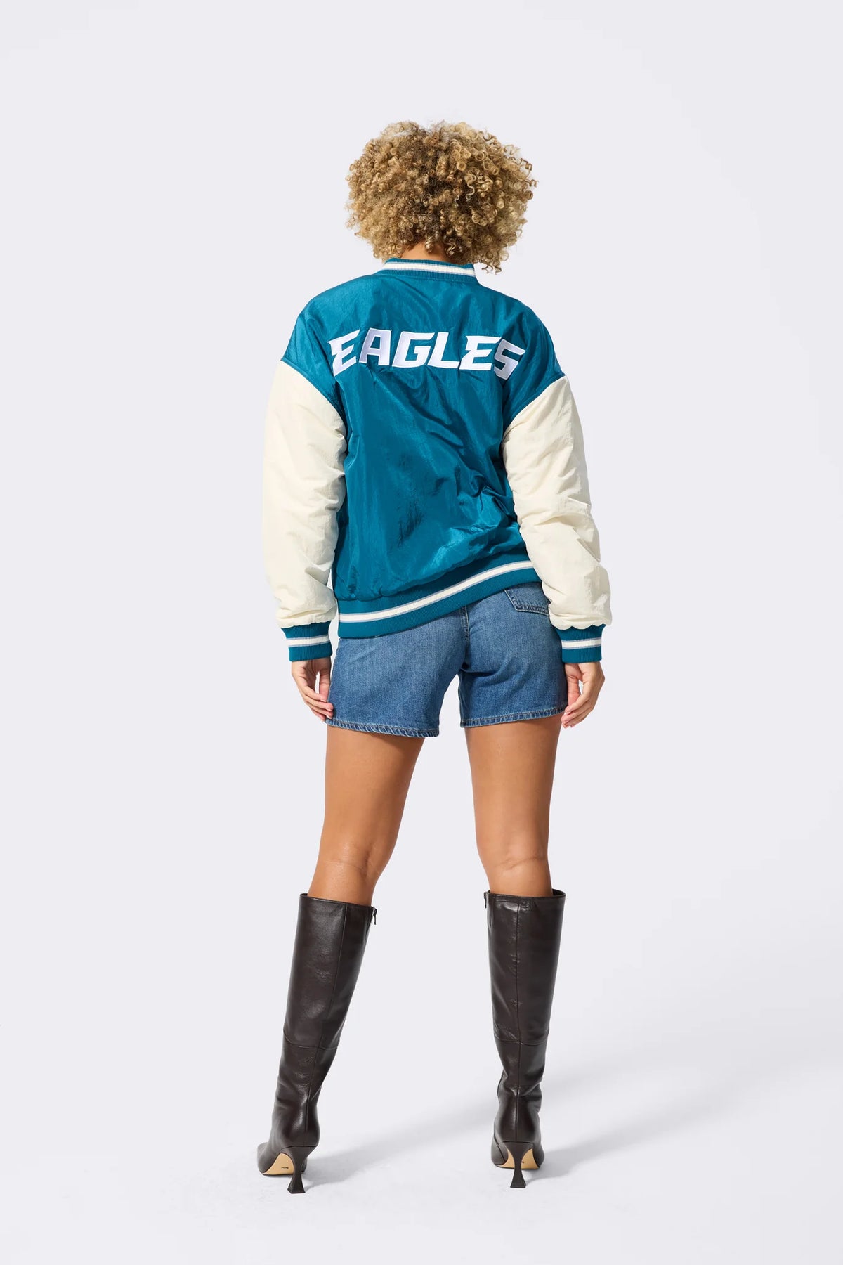 Eagles Colorblock Bomber Jacket