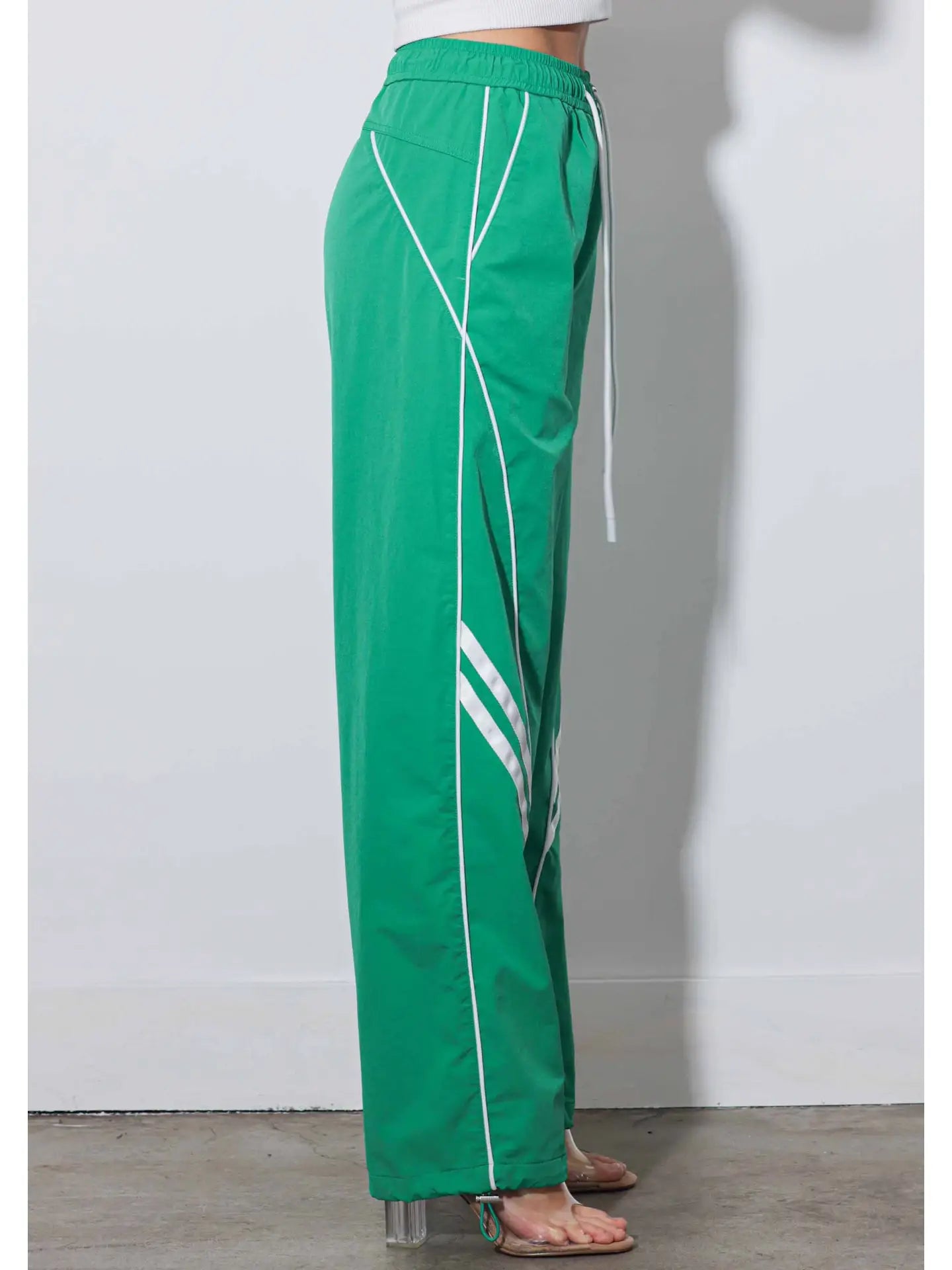 Green Track Pants