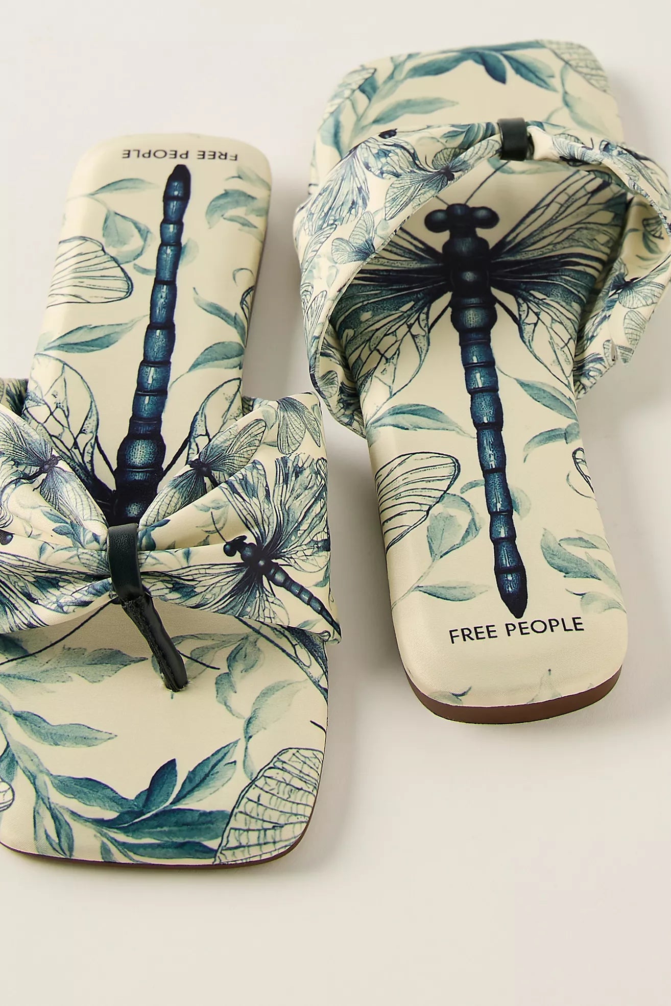 Tia Ruched Printed Sandal