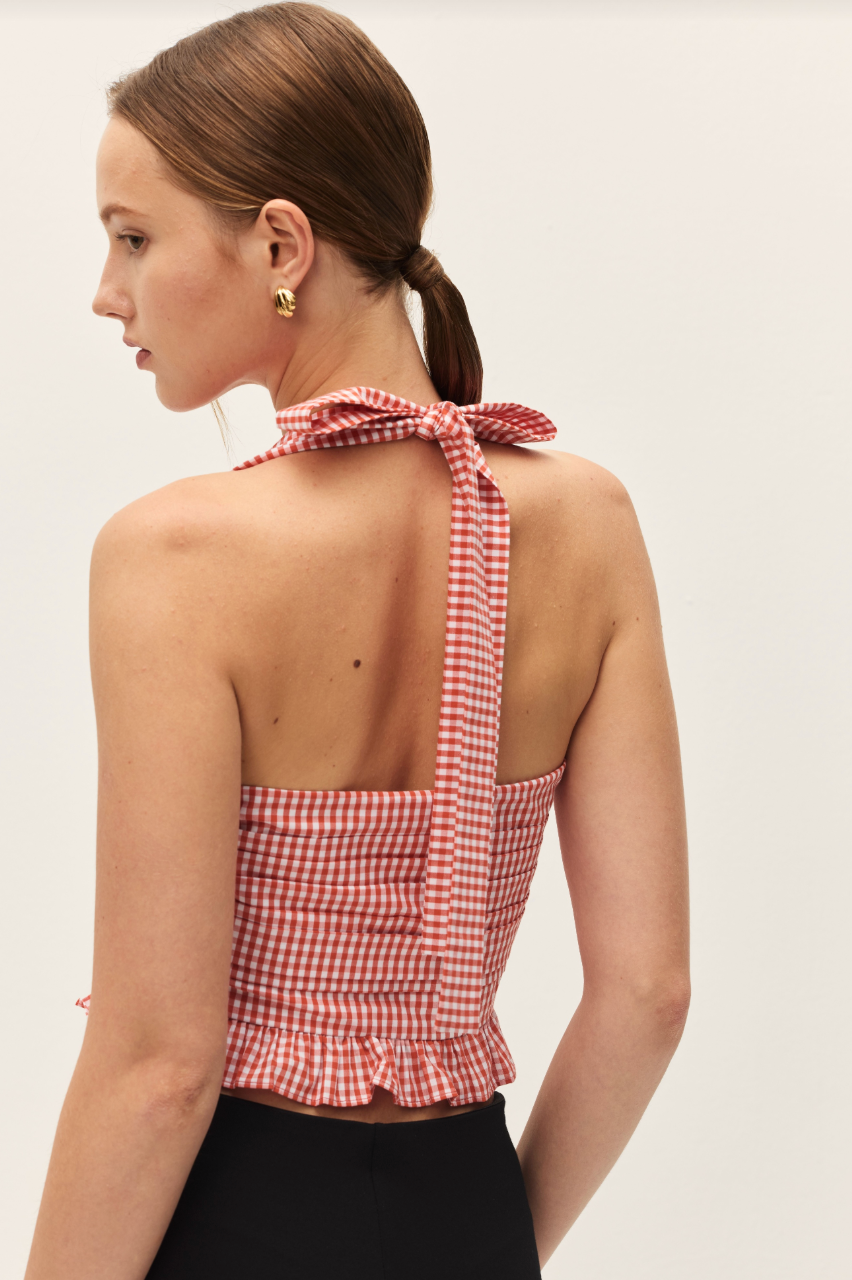 Coraline Top - Gingham