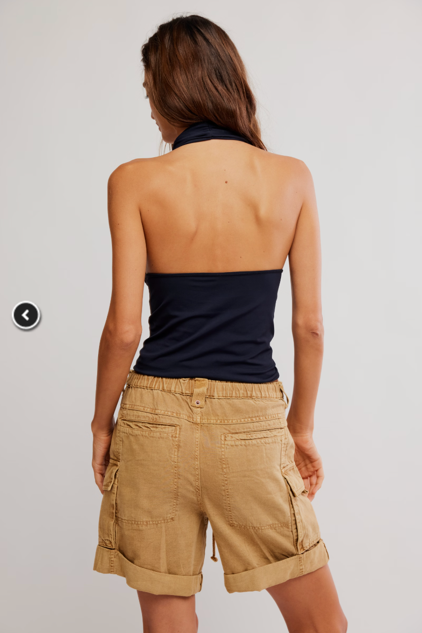 Round Two Halter - Black