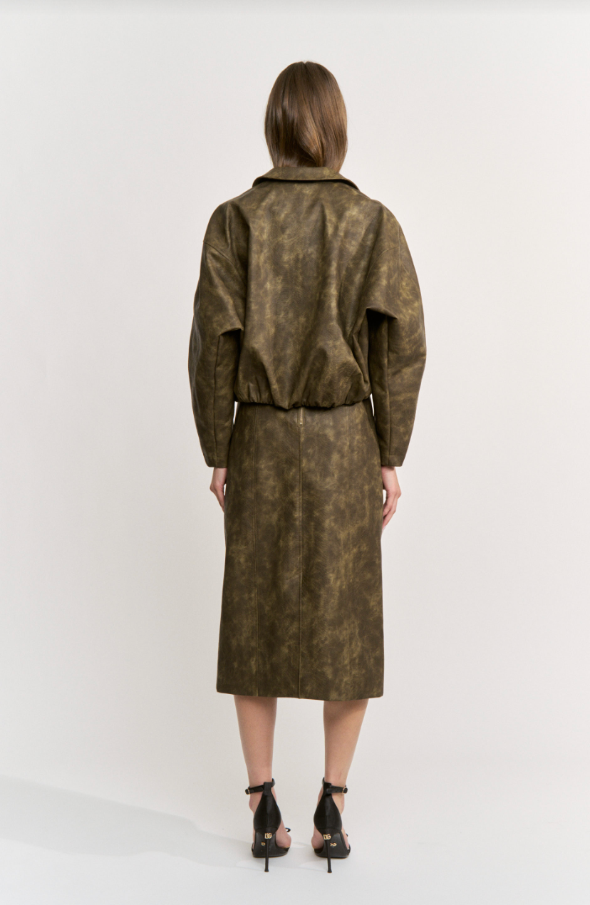 Margot Bomber Jacket - Olive