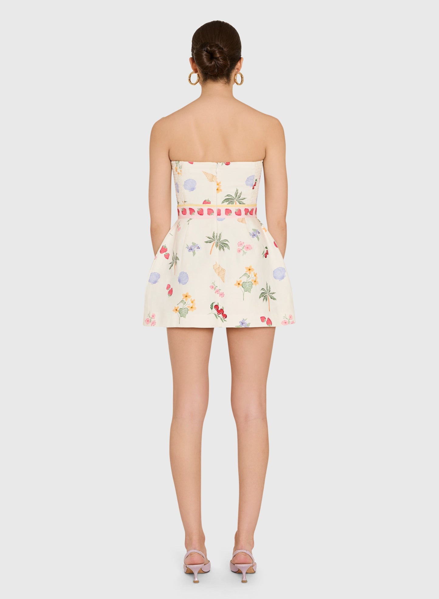 Strapless Bethany Romper - Boardwalk