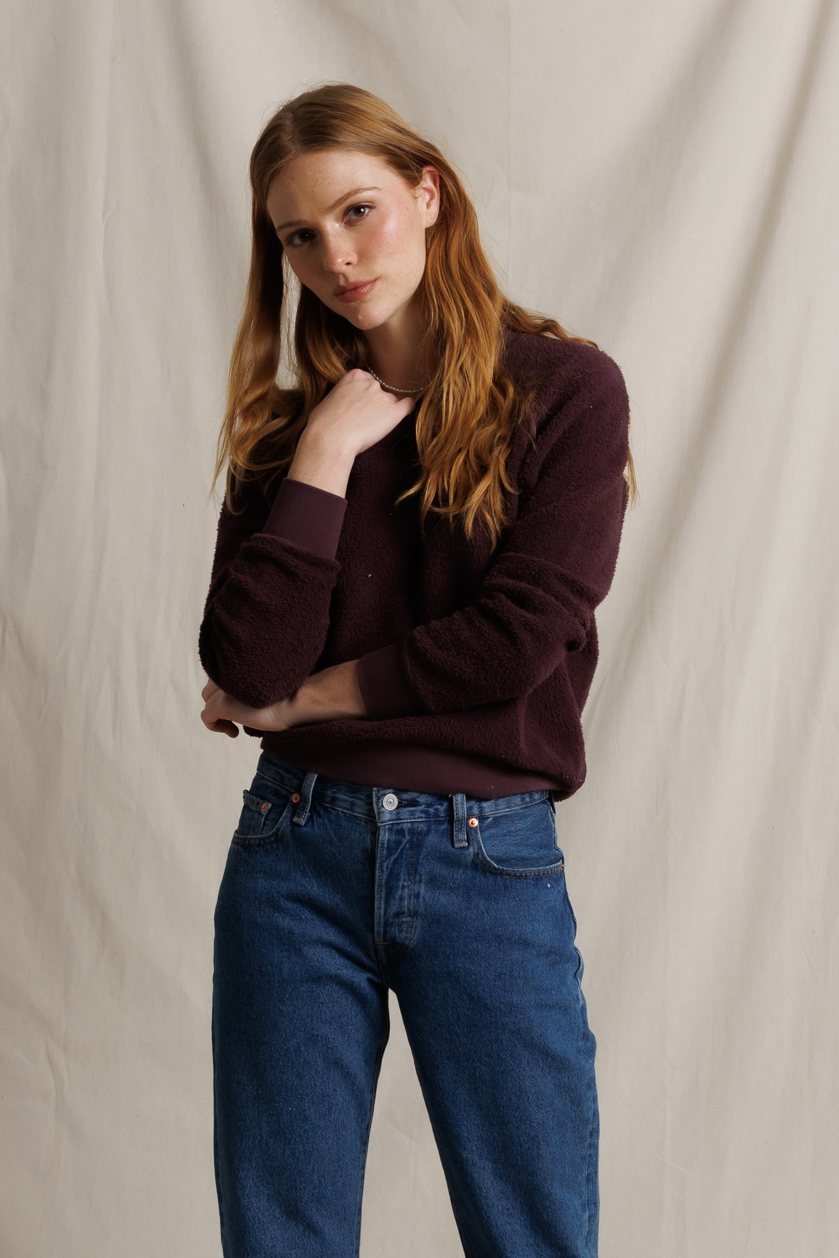 Ziggy Sweatshirt - Cherry