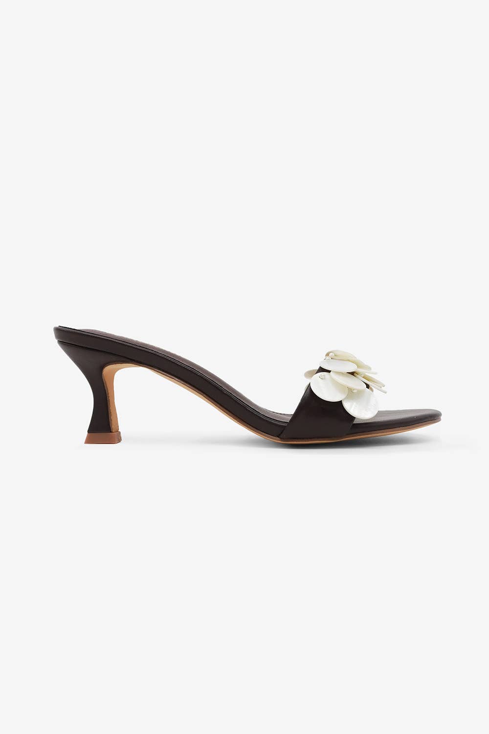 Mother of Pearl Kitten Heel