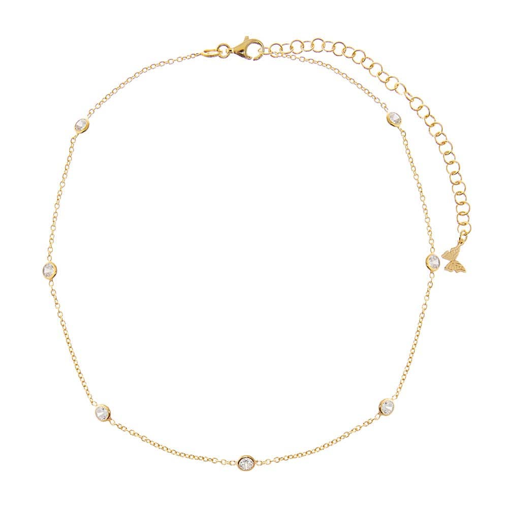 Diamond By The Yard Choker