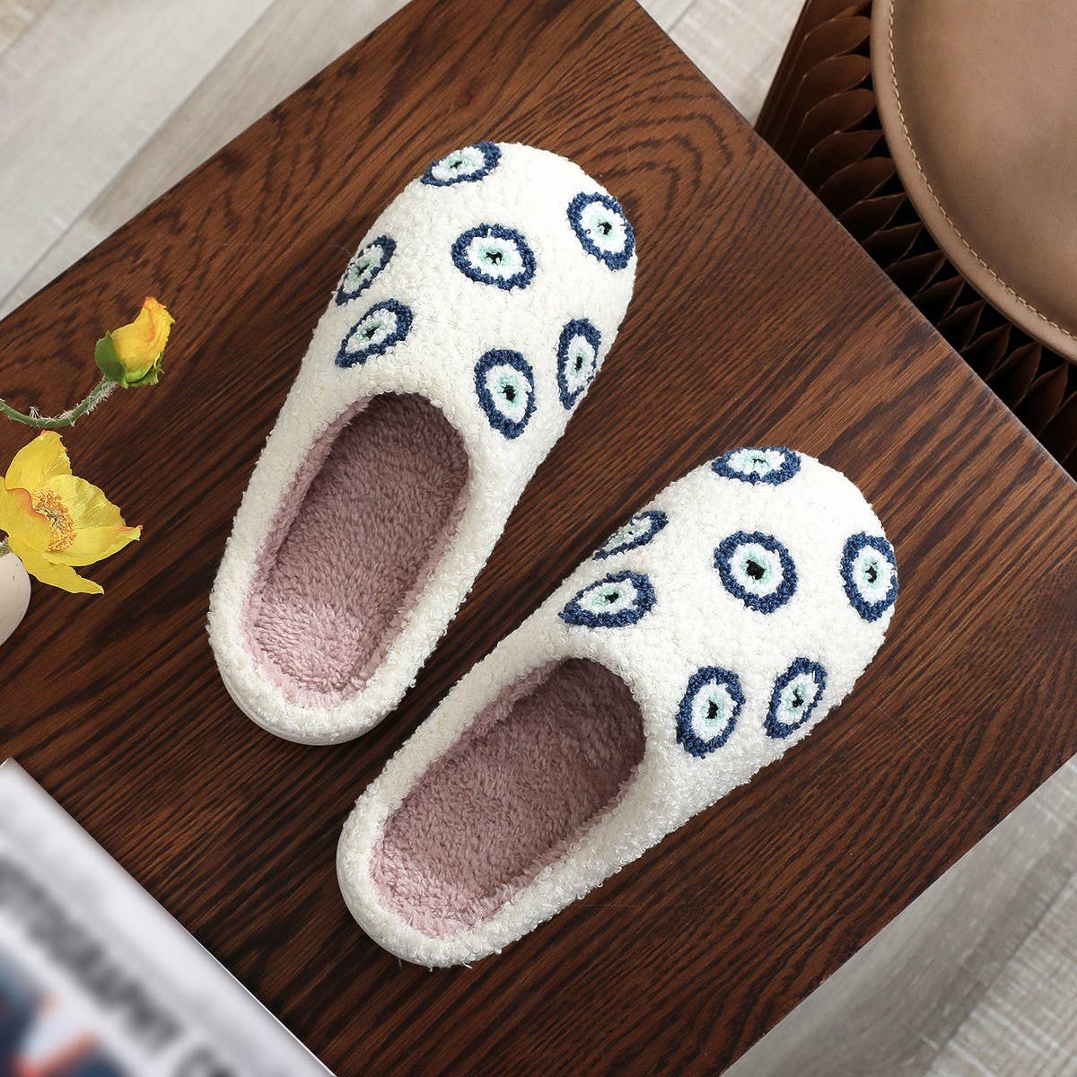 Evil Eye Slippers