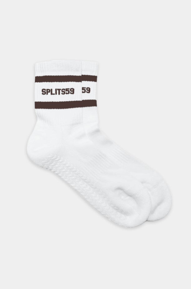 Logo Stripe Ankle Grip Socks