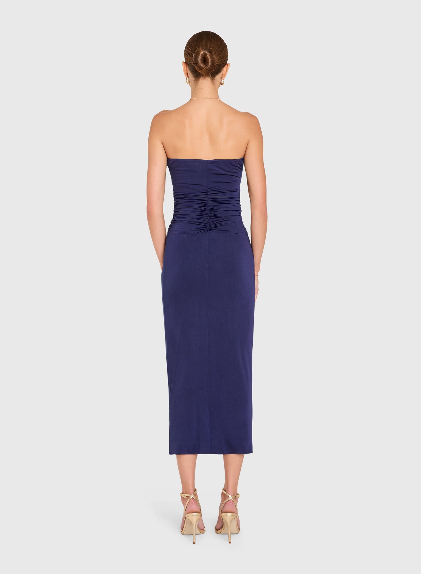 Ayanna Midi Dress - Navy