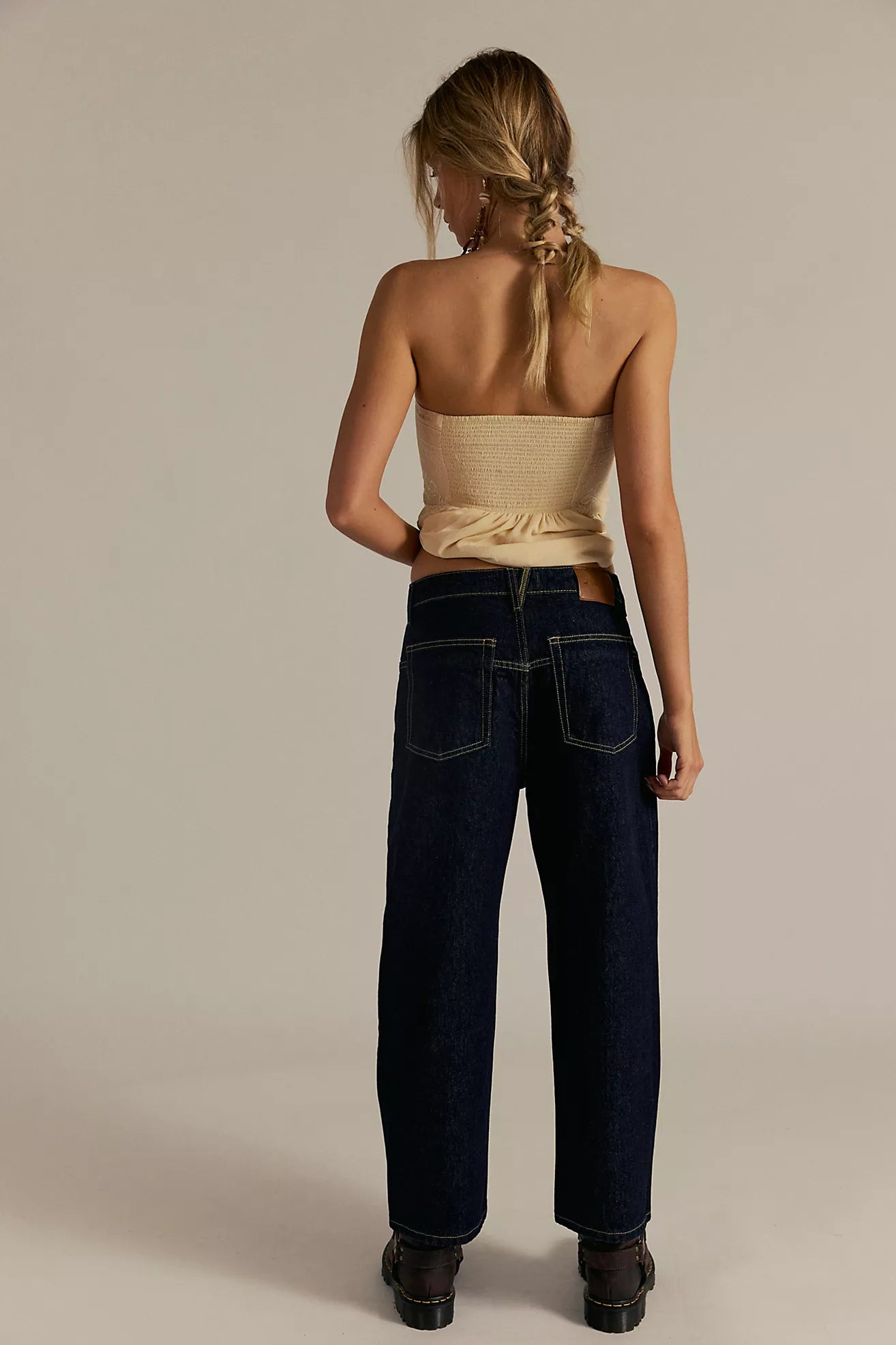 Deep Trance Boyfriend Jeans
