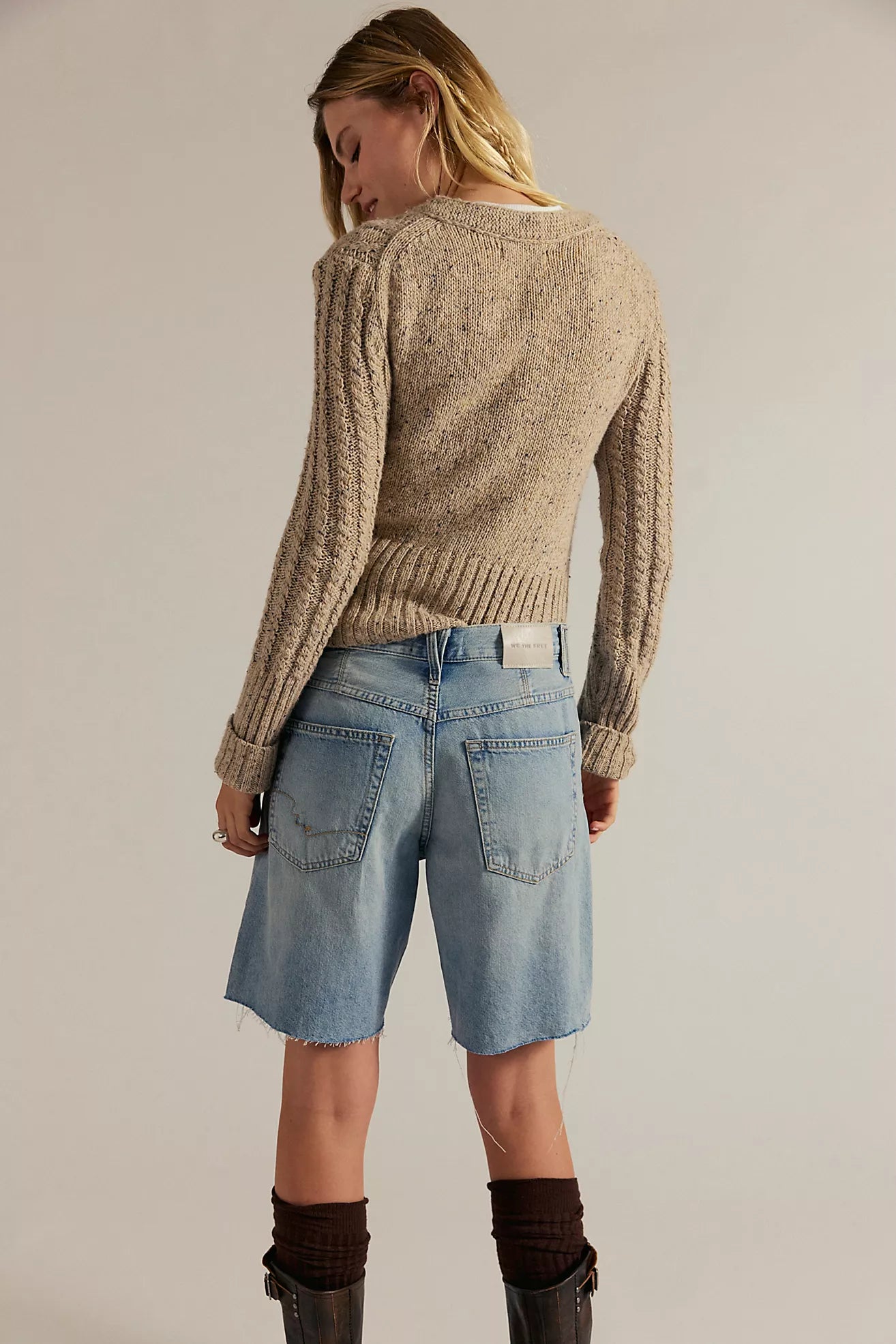 Montana Short Raw Hem