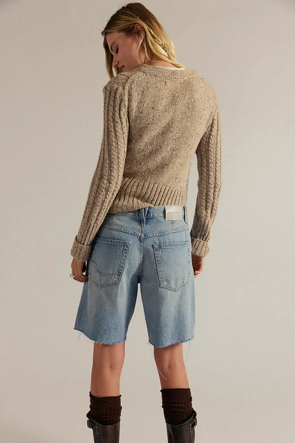 Montana Short Raw Hem