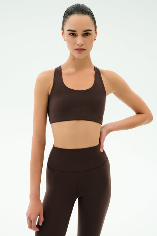 Sara Airweight Bra - Dark Chocolate