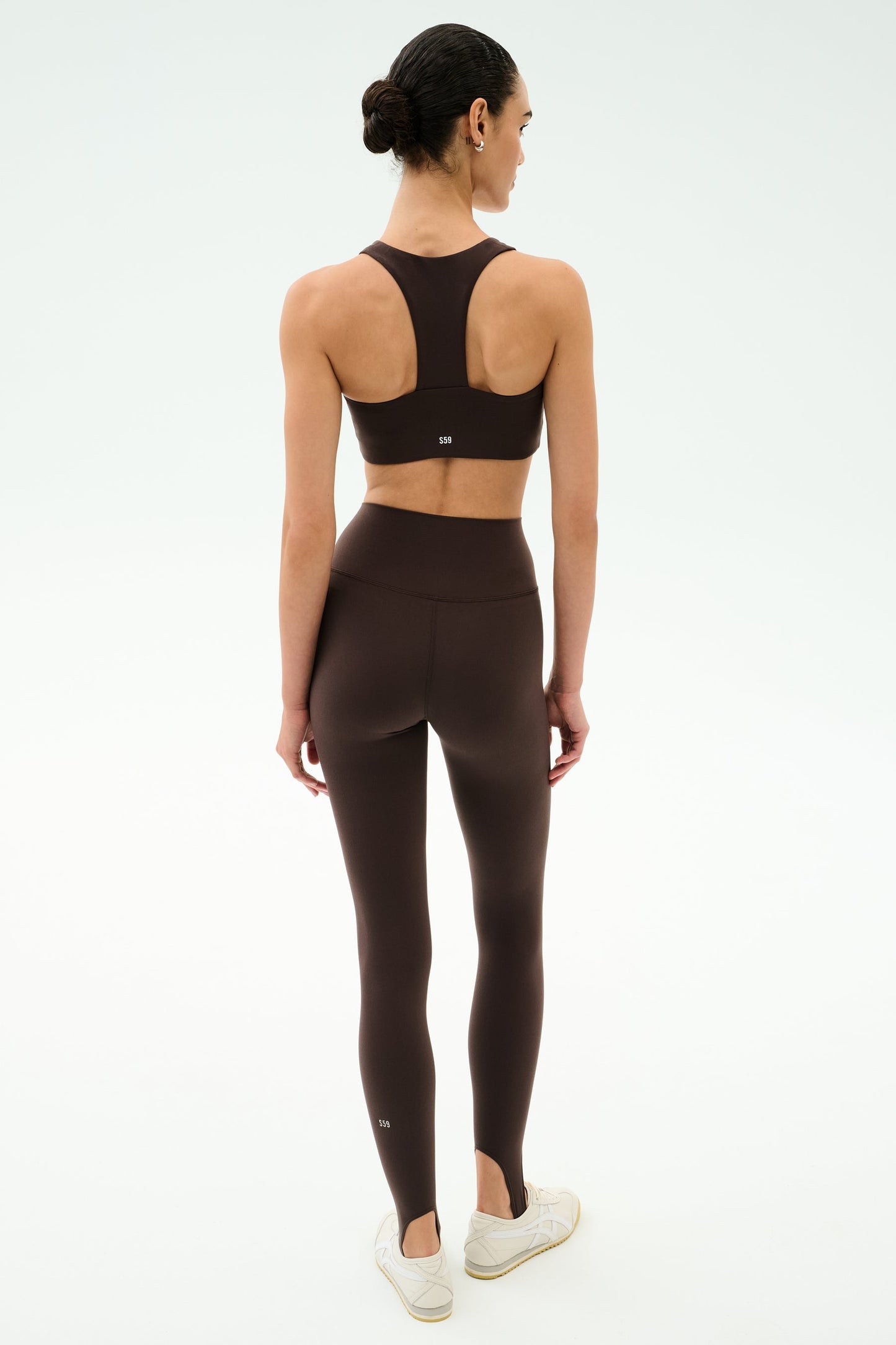 River Airweight Stirrup Legging - Dark Chocolate