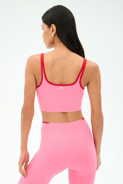 Cait Rigor Bralette - Strawberry