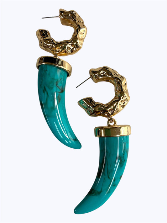 Horn Tusk Earrings
