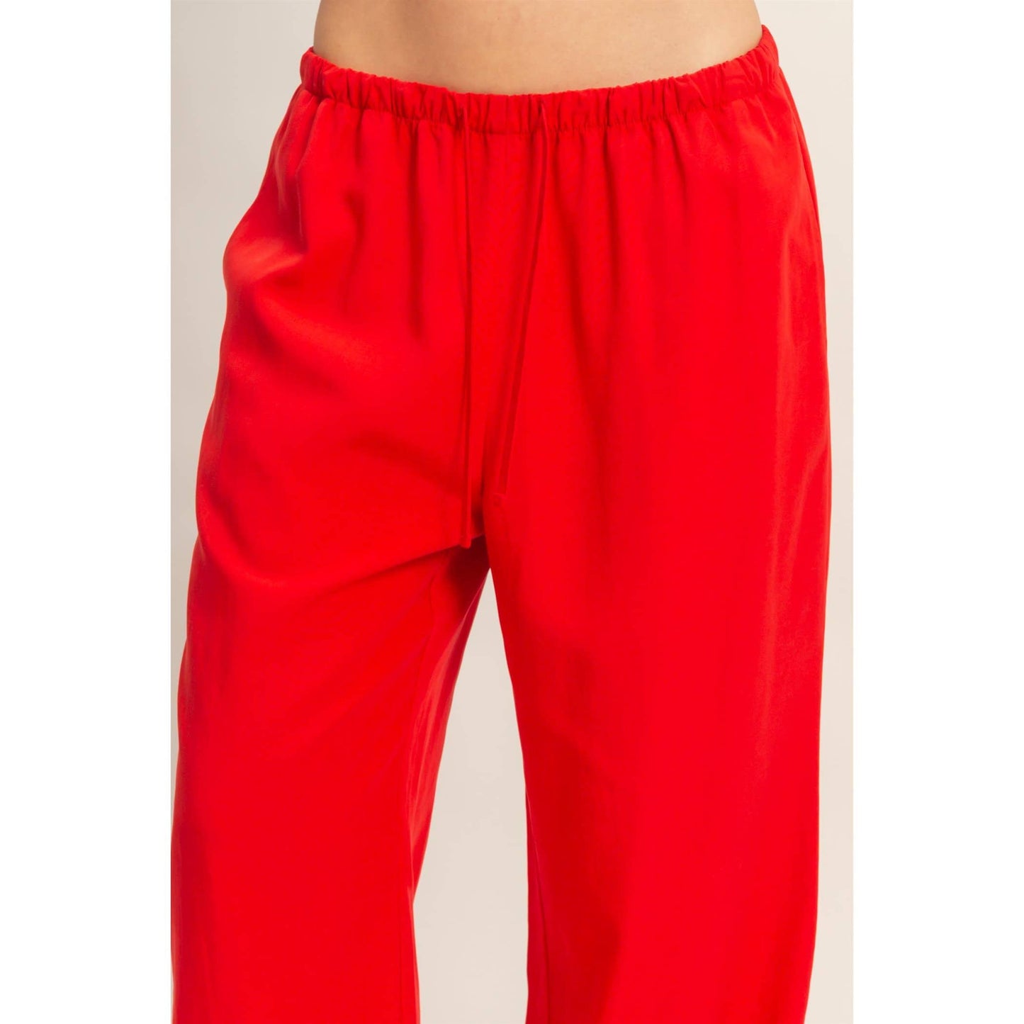 Linen Straight Leg Pants