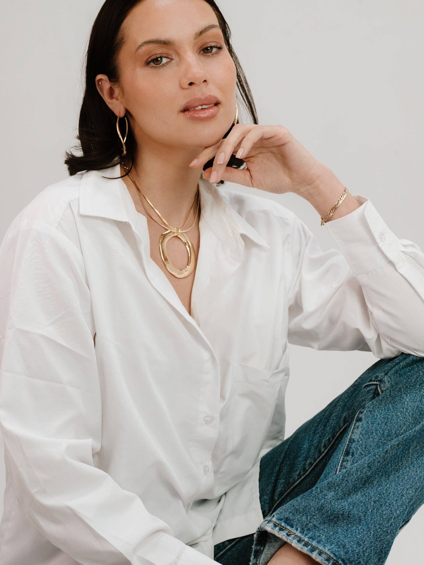 Open Circle Necklace