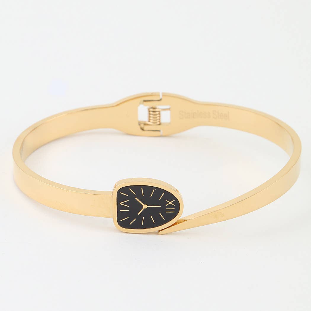 Watch The Clock Wrap Bracelet