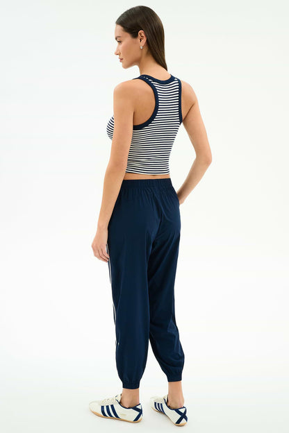 Megan Jogger - Indigo/Creme