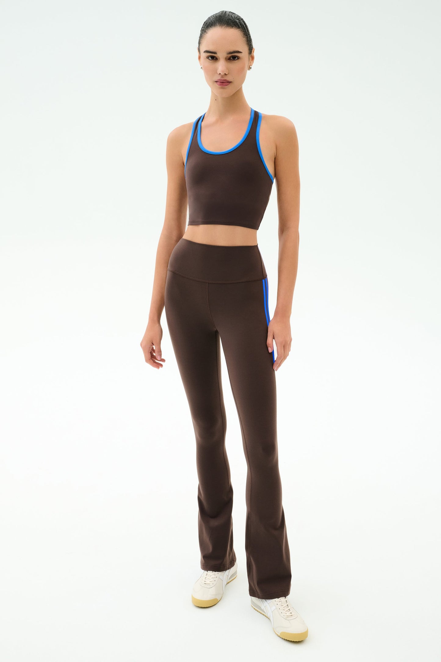 Raquel Flare Legging - Dark Chocolate