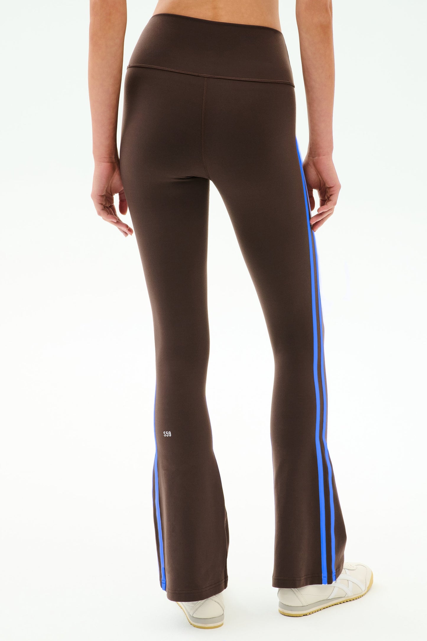 Raquel Flare Legging - Dark Chocolate