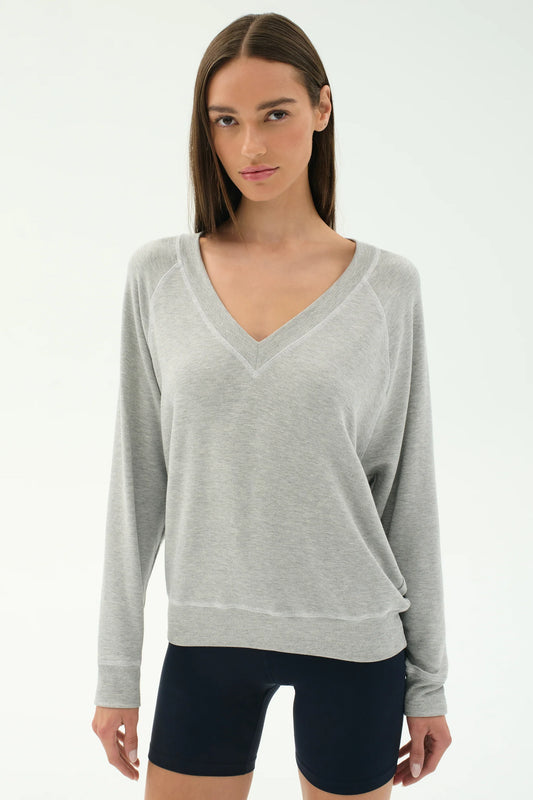 Bennie Fleece V-Neck