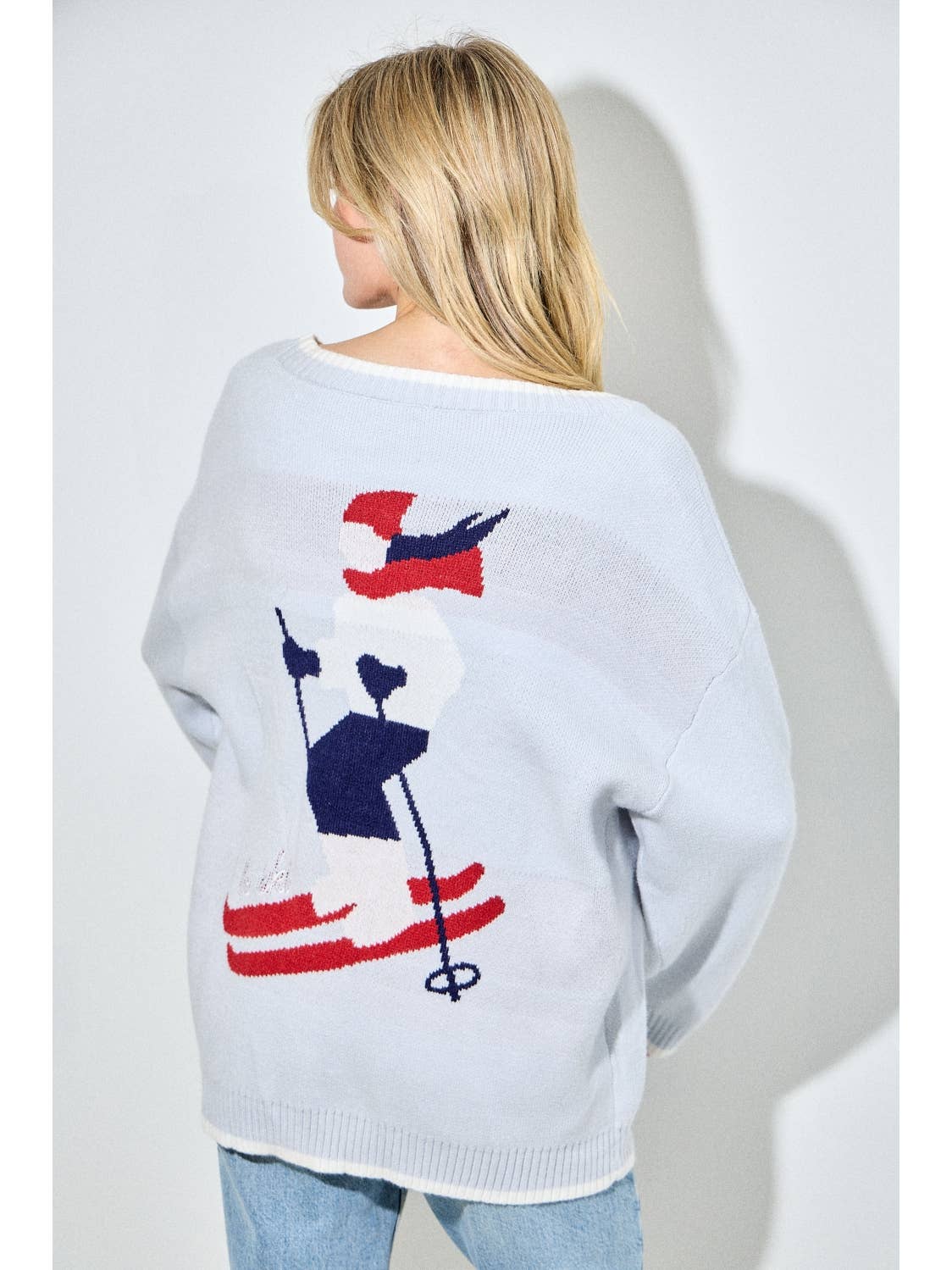 Ski Printed Cardigan