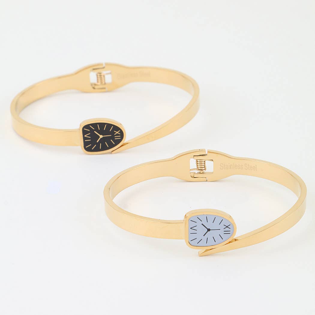 Watch The Clock Wrap Bracelet