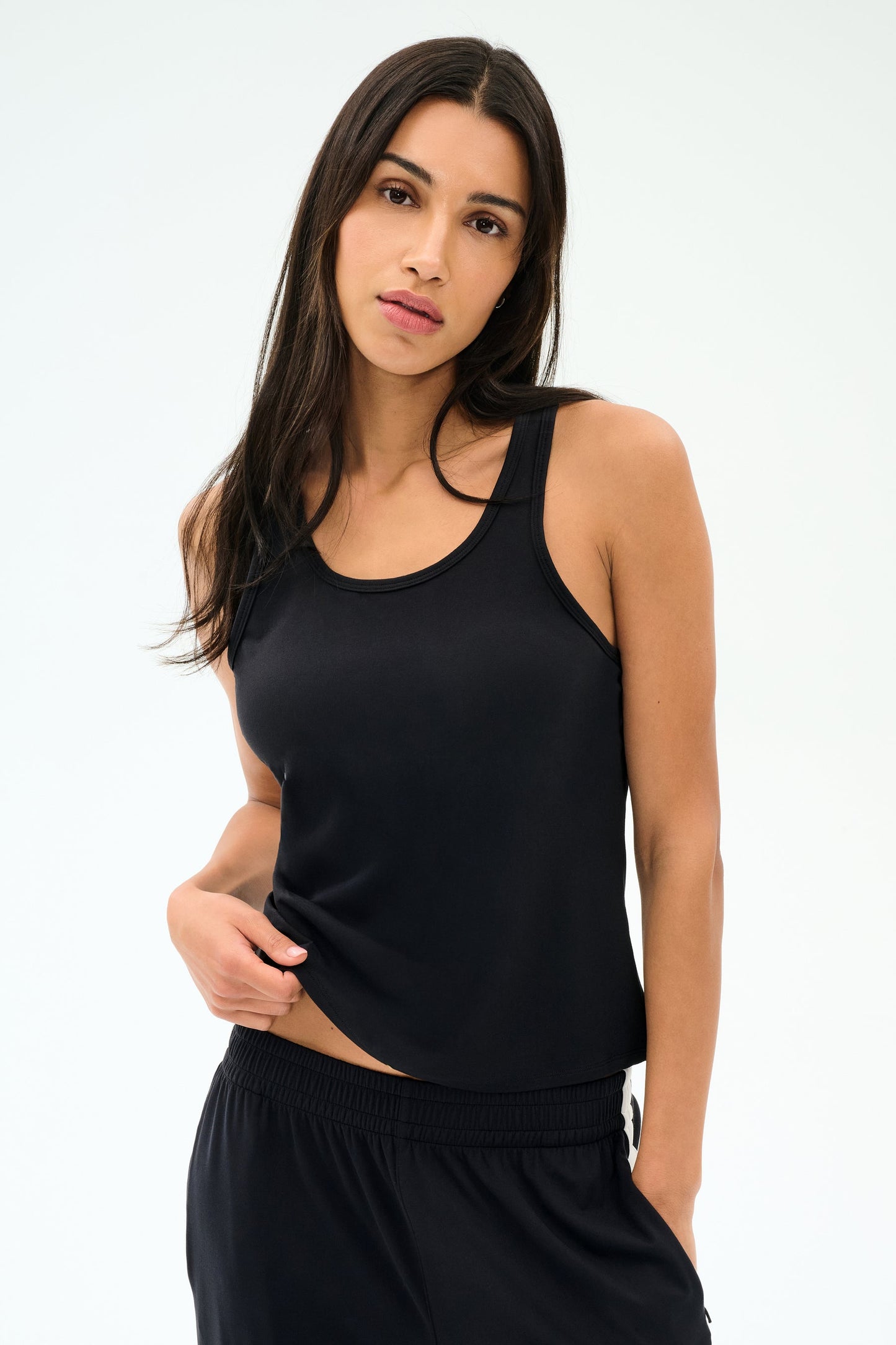 Mel Airweight Lite Tank - Black