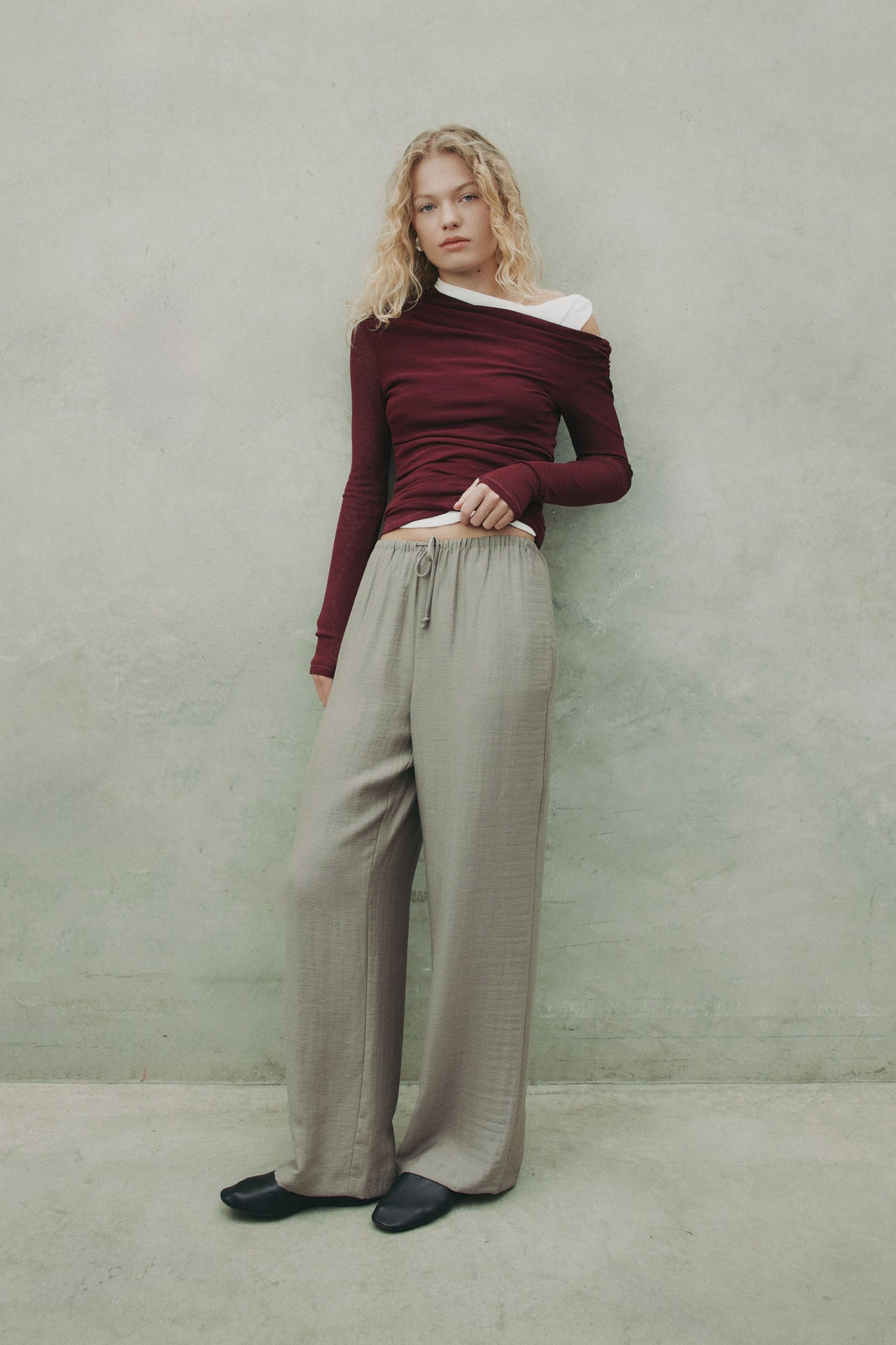 Scarlet Pant - Porcini