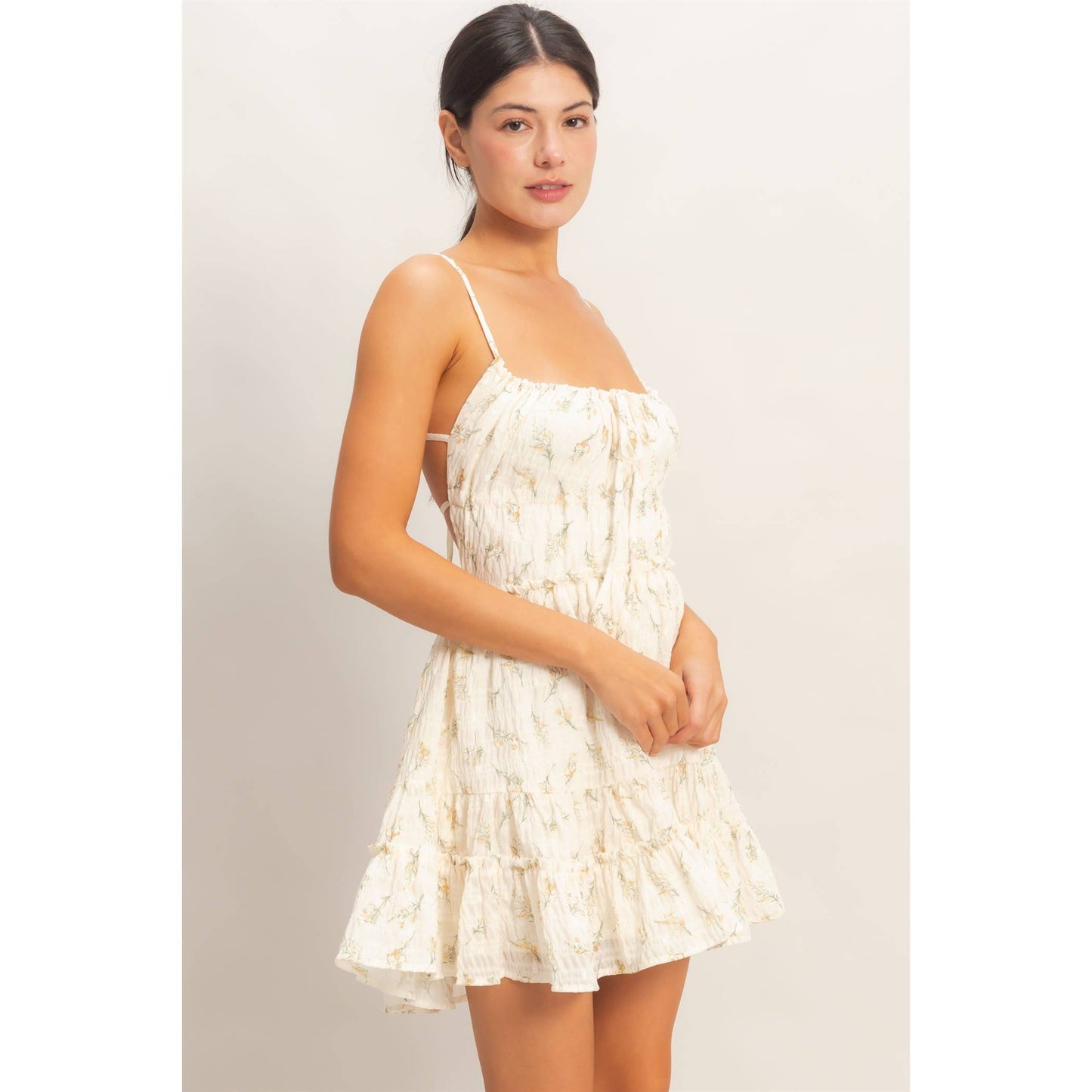 Floral Tiered Dress