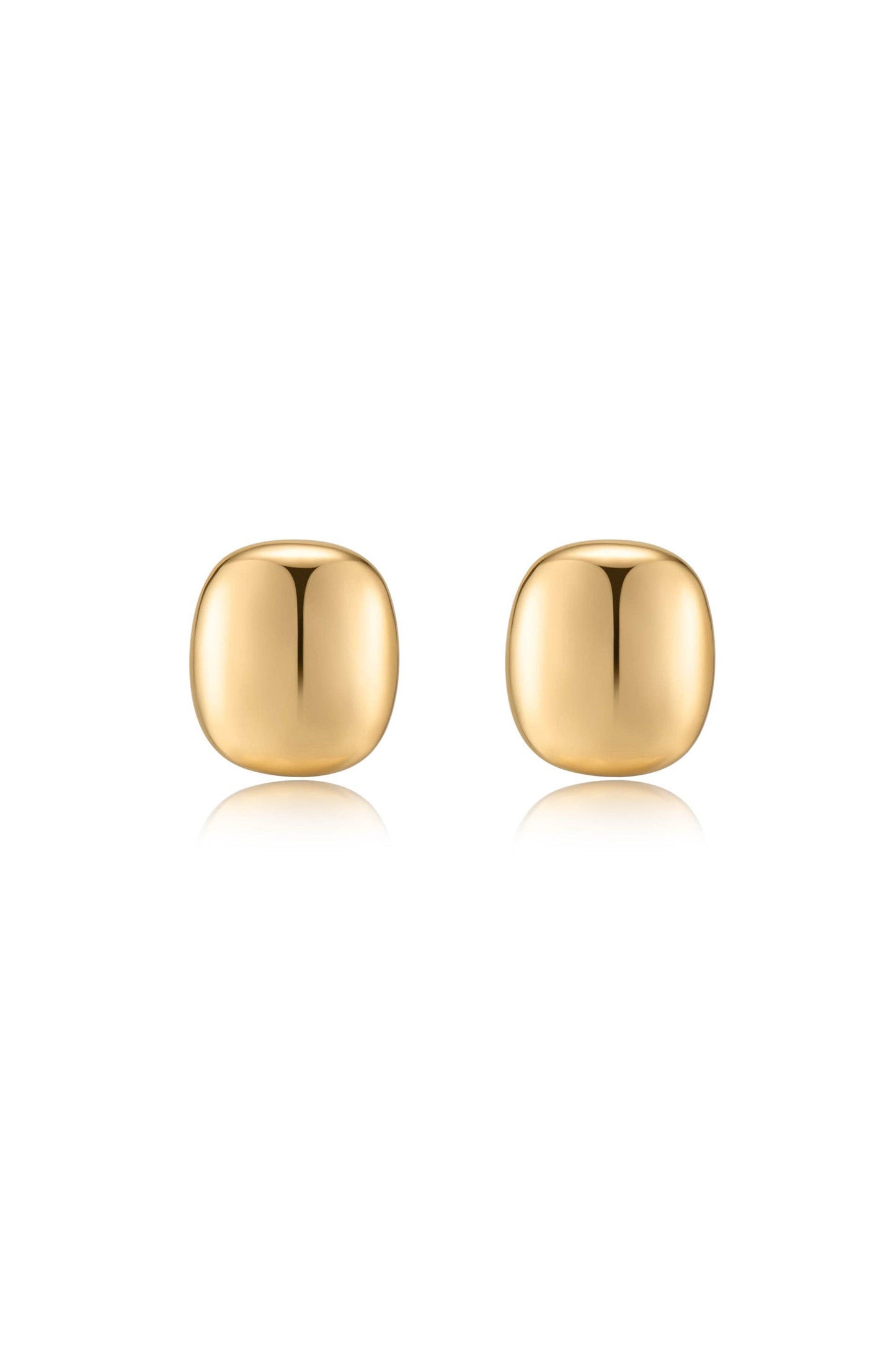 Curved Stud Earrings