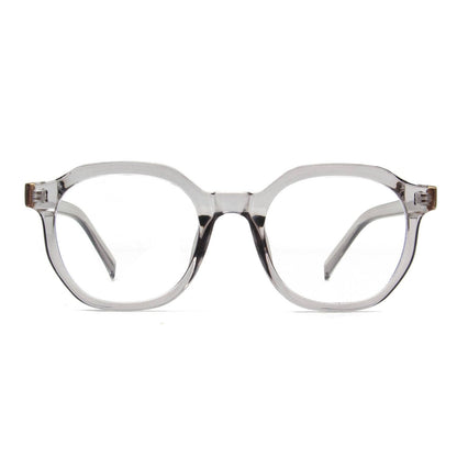 Round Geometric Blue Light Glasses