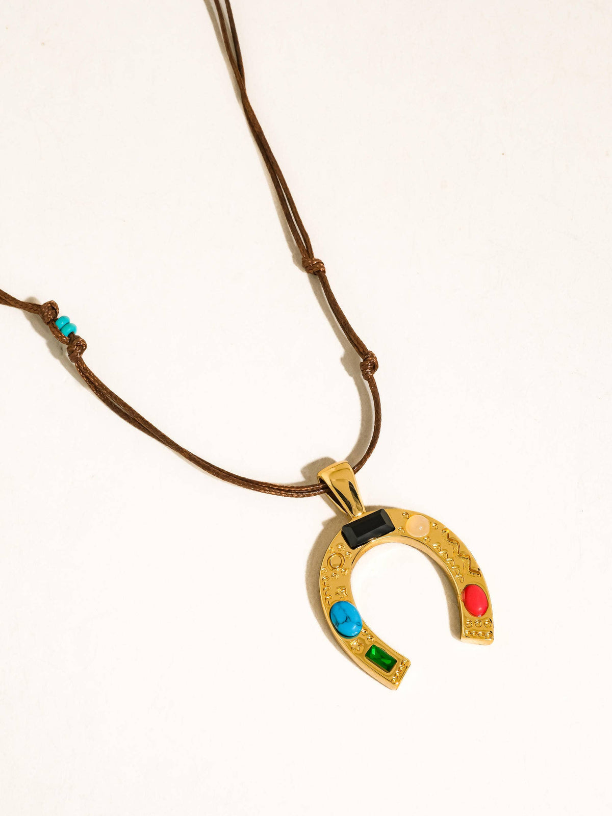 Maribel Horseshoe Necklace