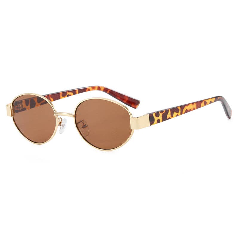 Retro Oval Sunglasses