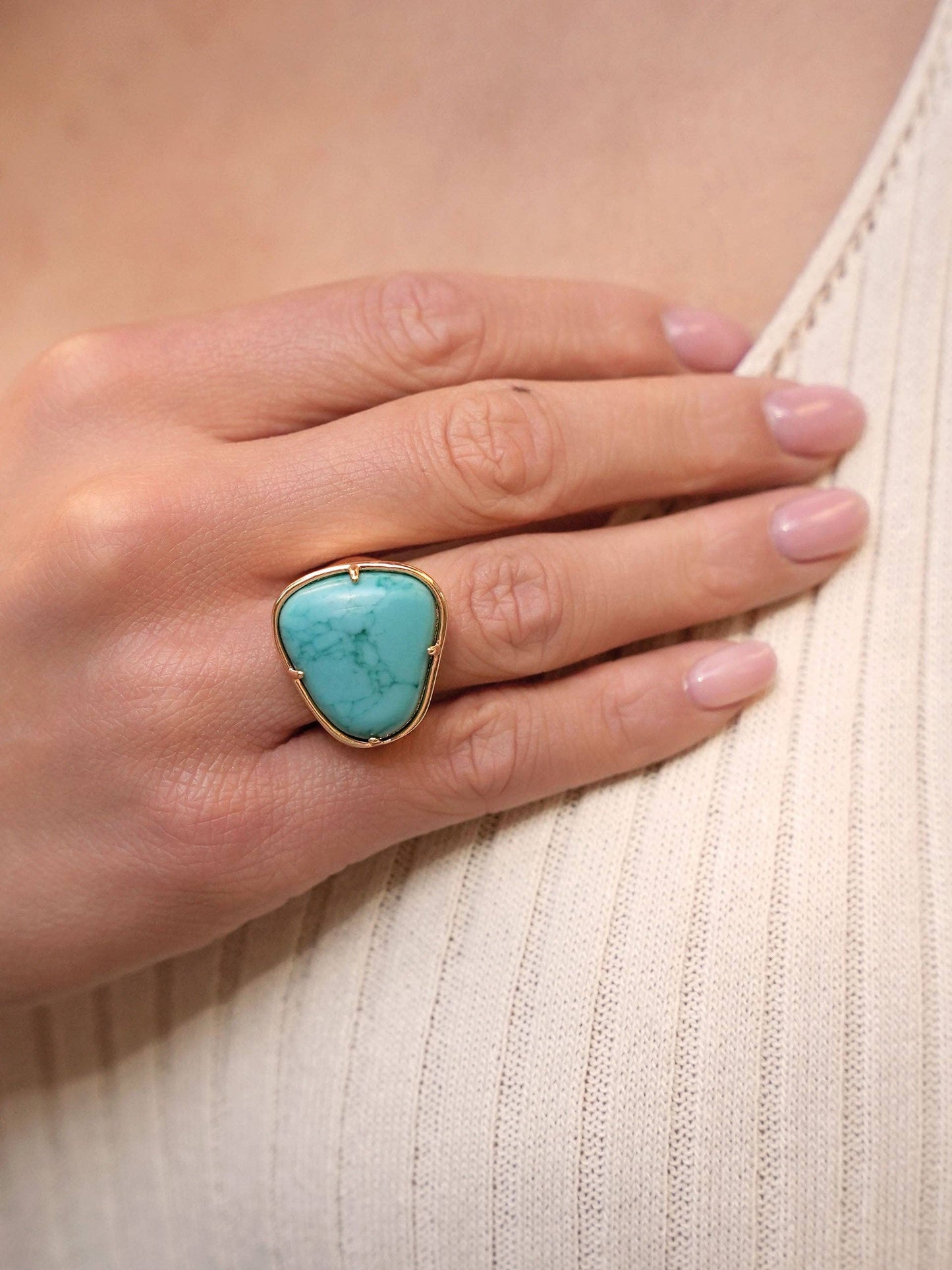 Turquoise Solstice Ring