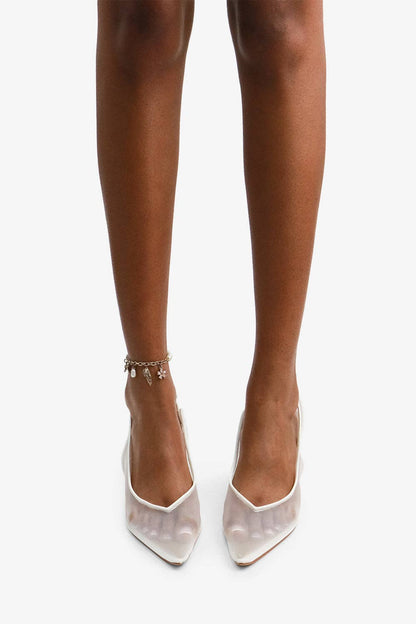 Zayla Heels - White