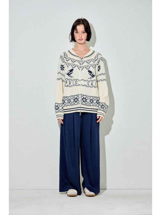 Apres Ski Printed Sweater