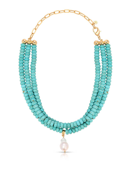 Marina Layers Turquoise Necklace