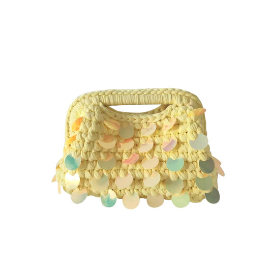 Tropez Woven Bag - Yellow