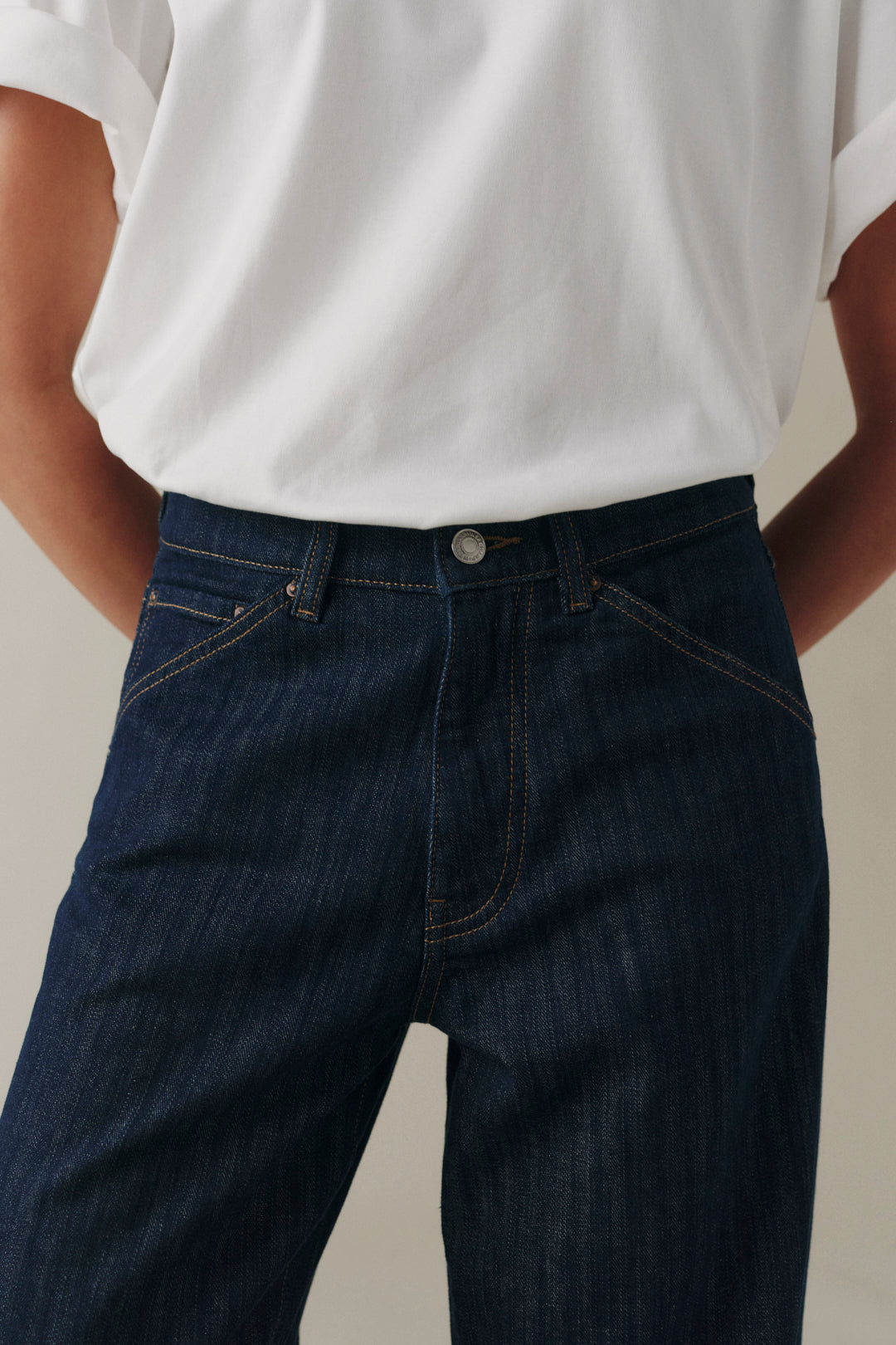 BNA Jean - Indigo Pinstripe