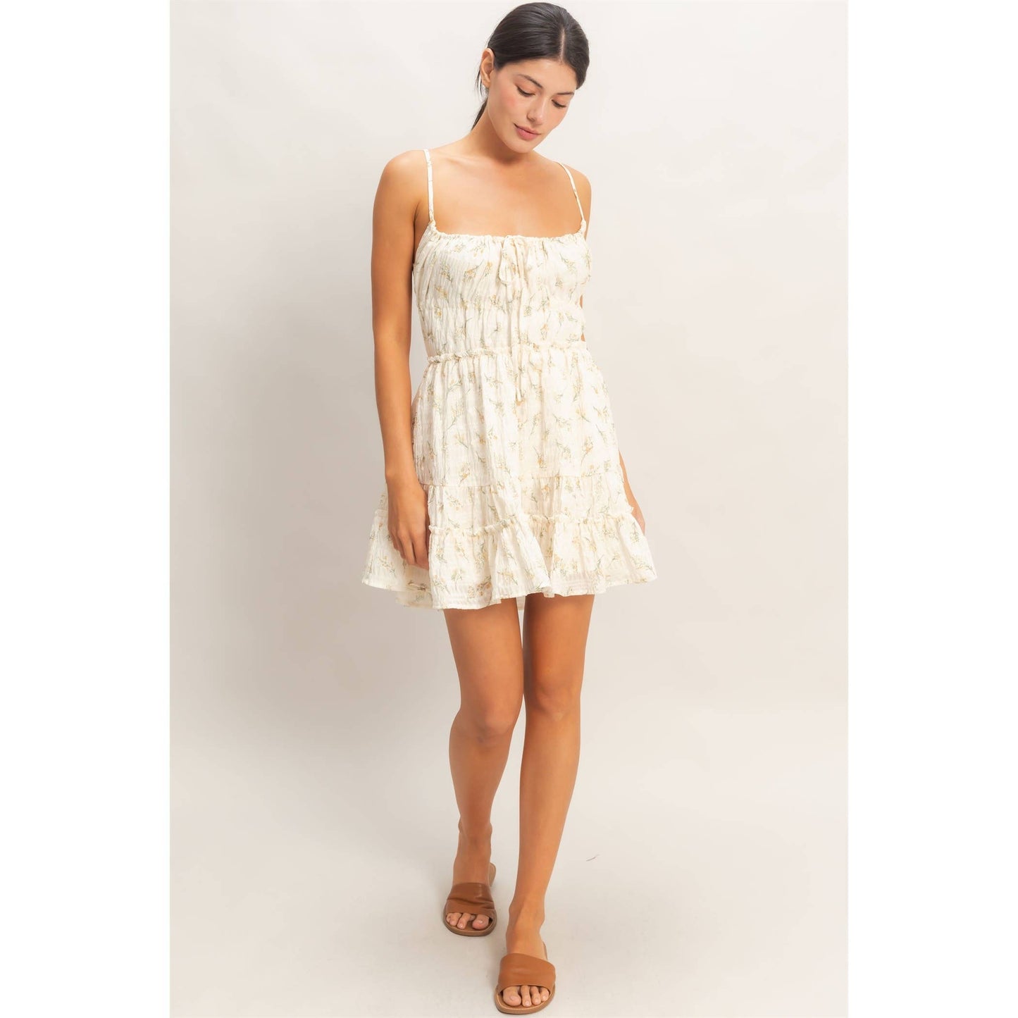 Floral Tiered Dress