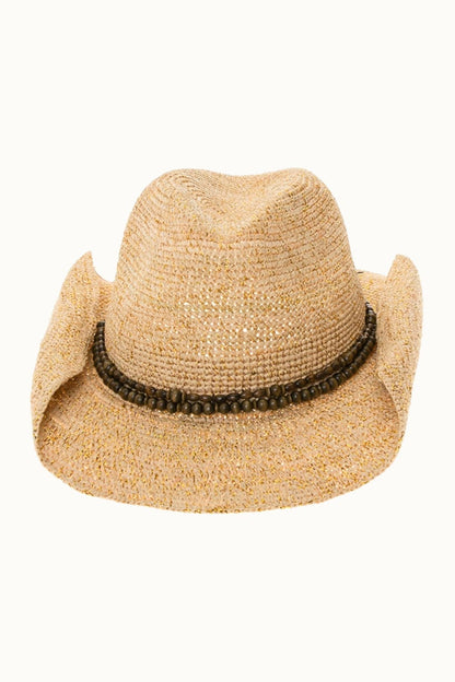 Raffia Cowboy Hat