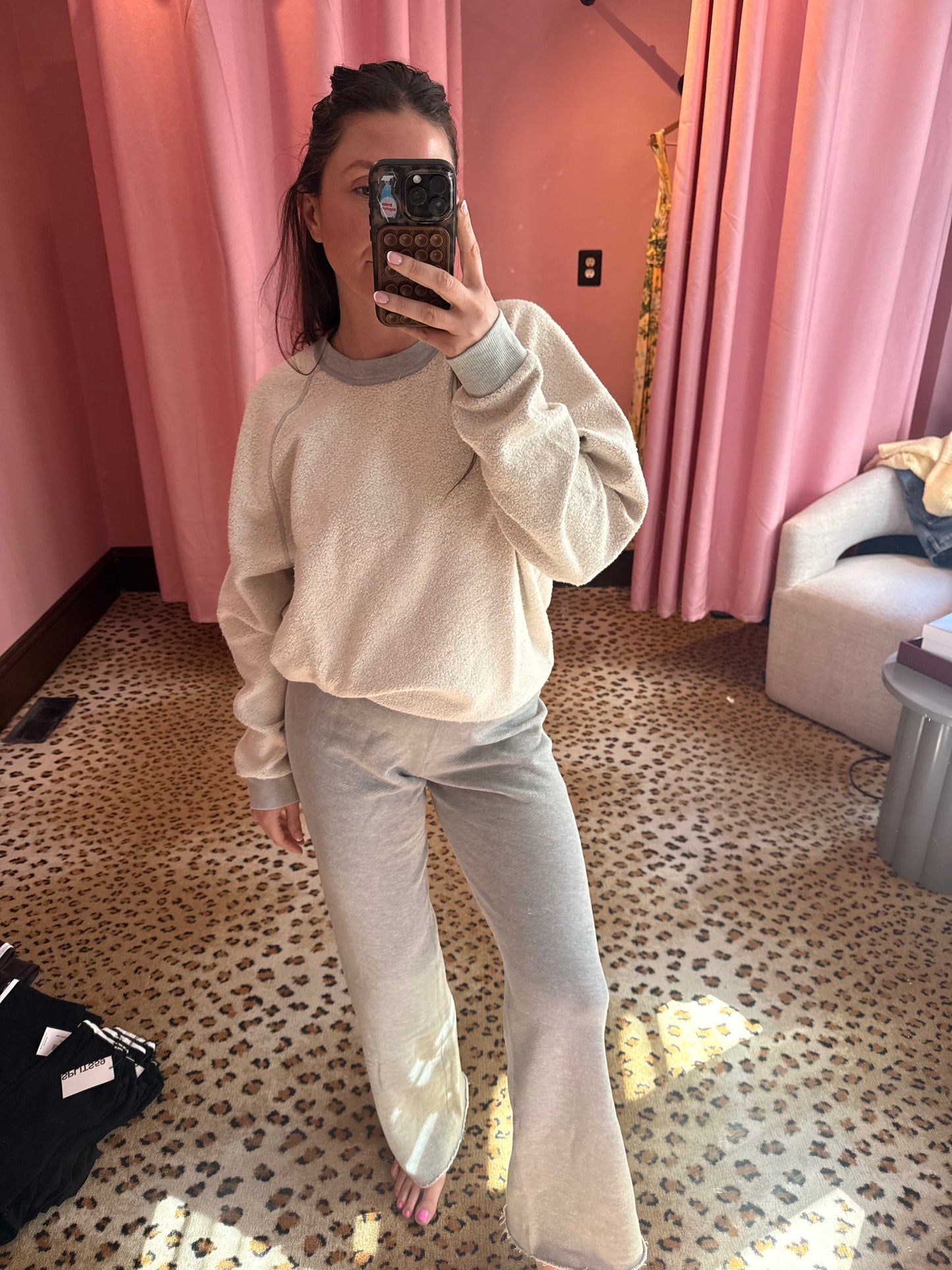 Oversized Ziggy - Heather Grey