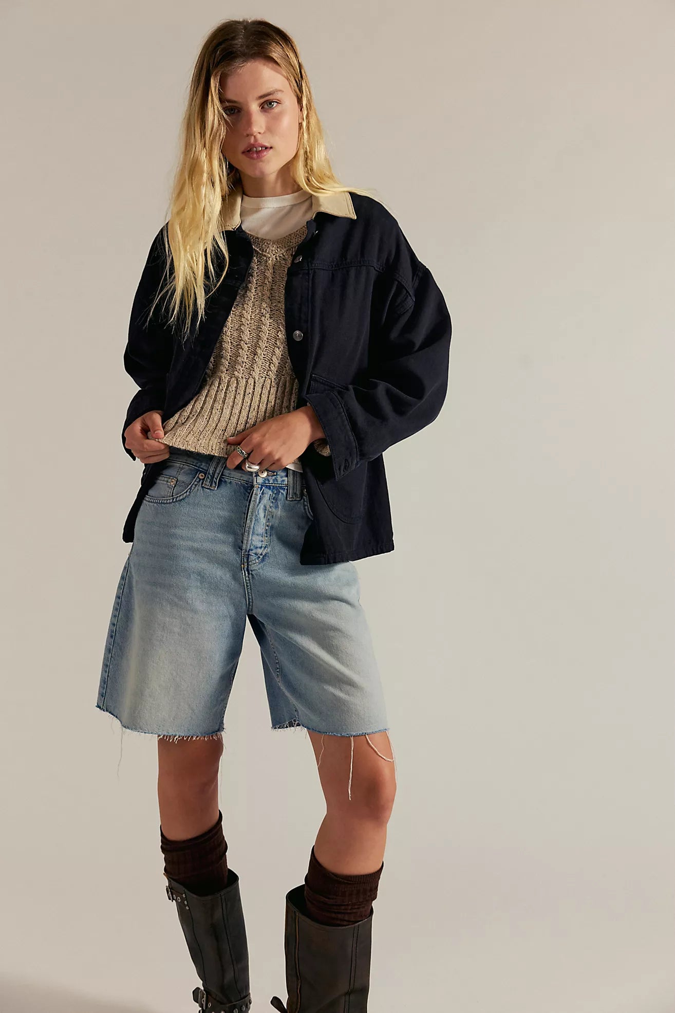 Montana Short Raw Hem